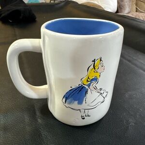 Rae Dunn DISNEY Alice in Wonderland Double-Sided Mug - NWT